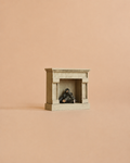 Maileg Fireplace, Mouse Size - Off White