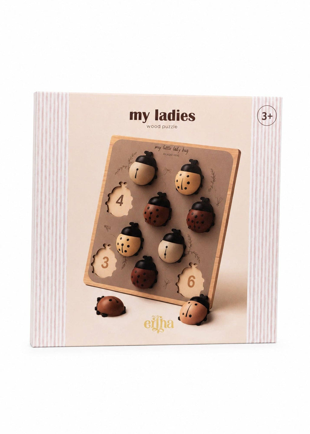 My Little Lady Bug Wooden Puzzle