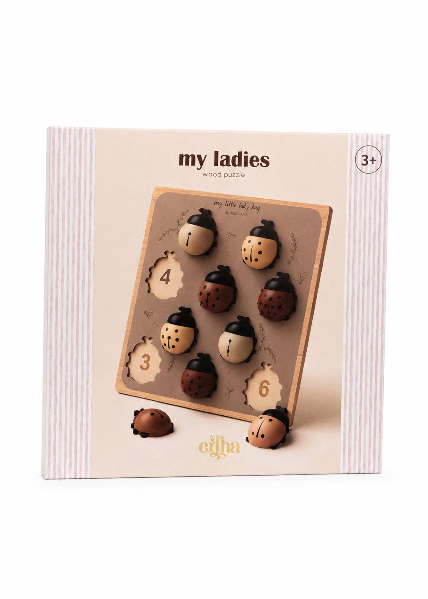 My Little Lady Bug Wooden Puzzle