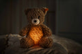 Steiff Light at Night Caspar Teddy Bear, 11 Inches