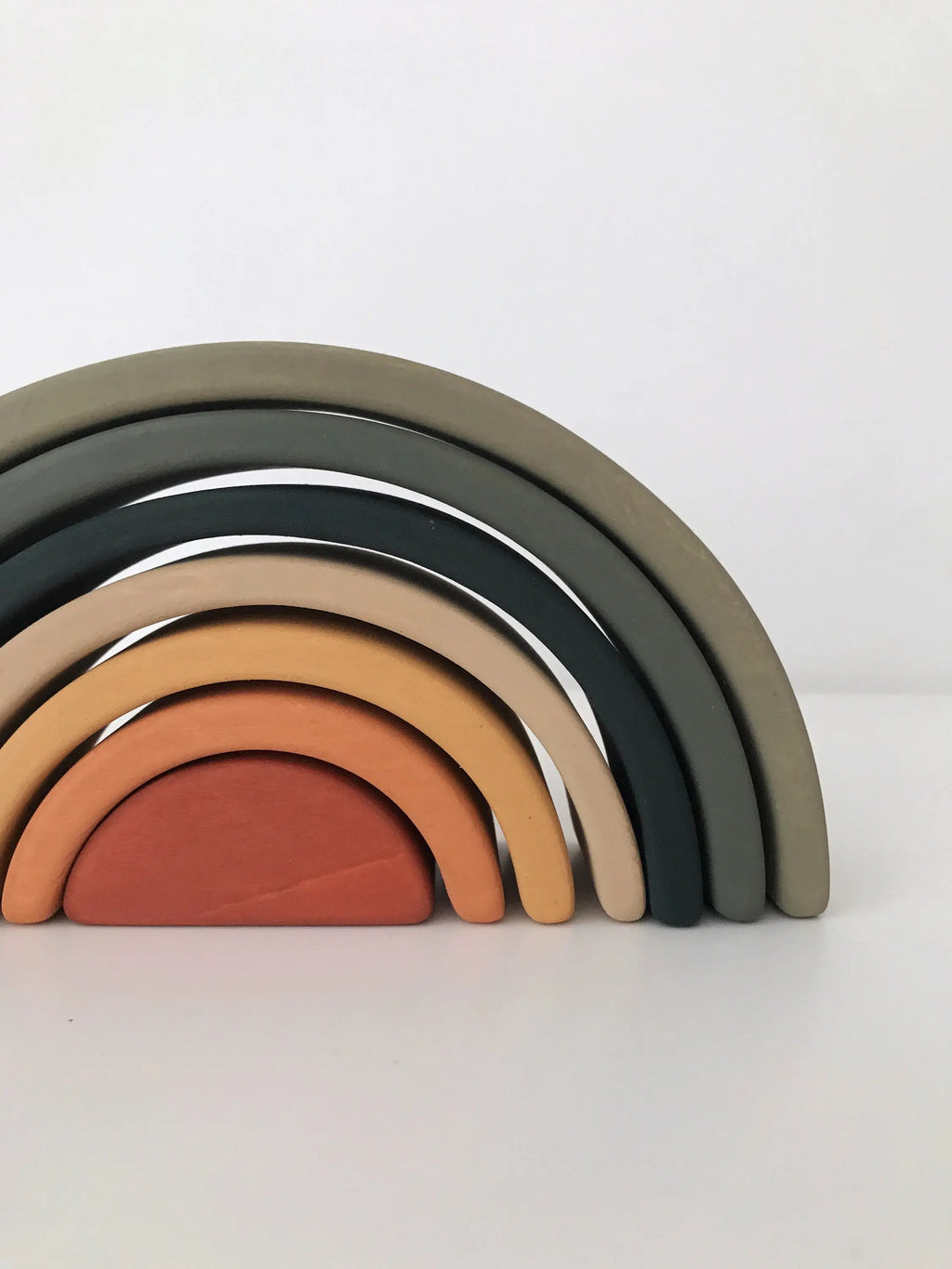 Sabo Concept Handmade Mini Rainbow Stacker - Jungle