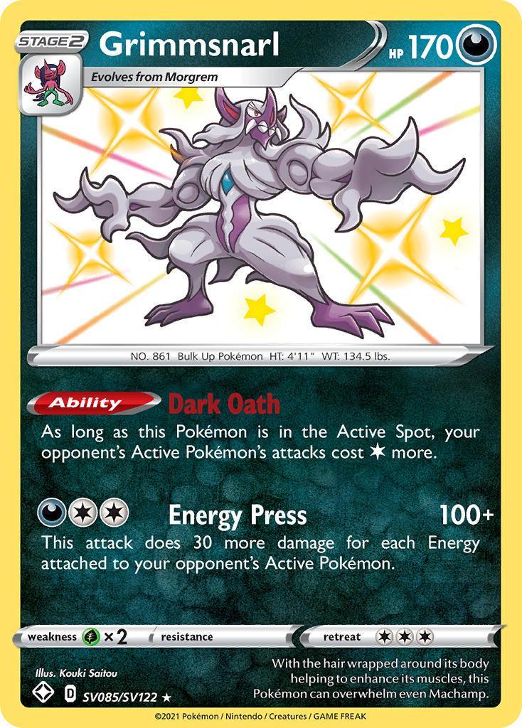 Grimmsnarl (SV085/SV122) [Sword & Shield: Shining Fates]