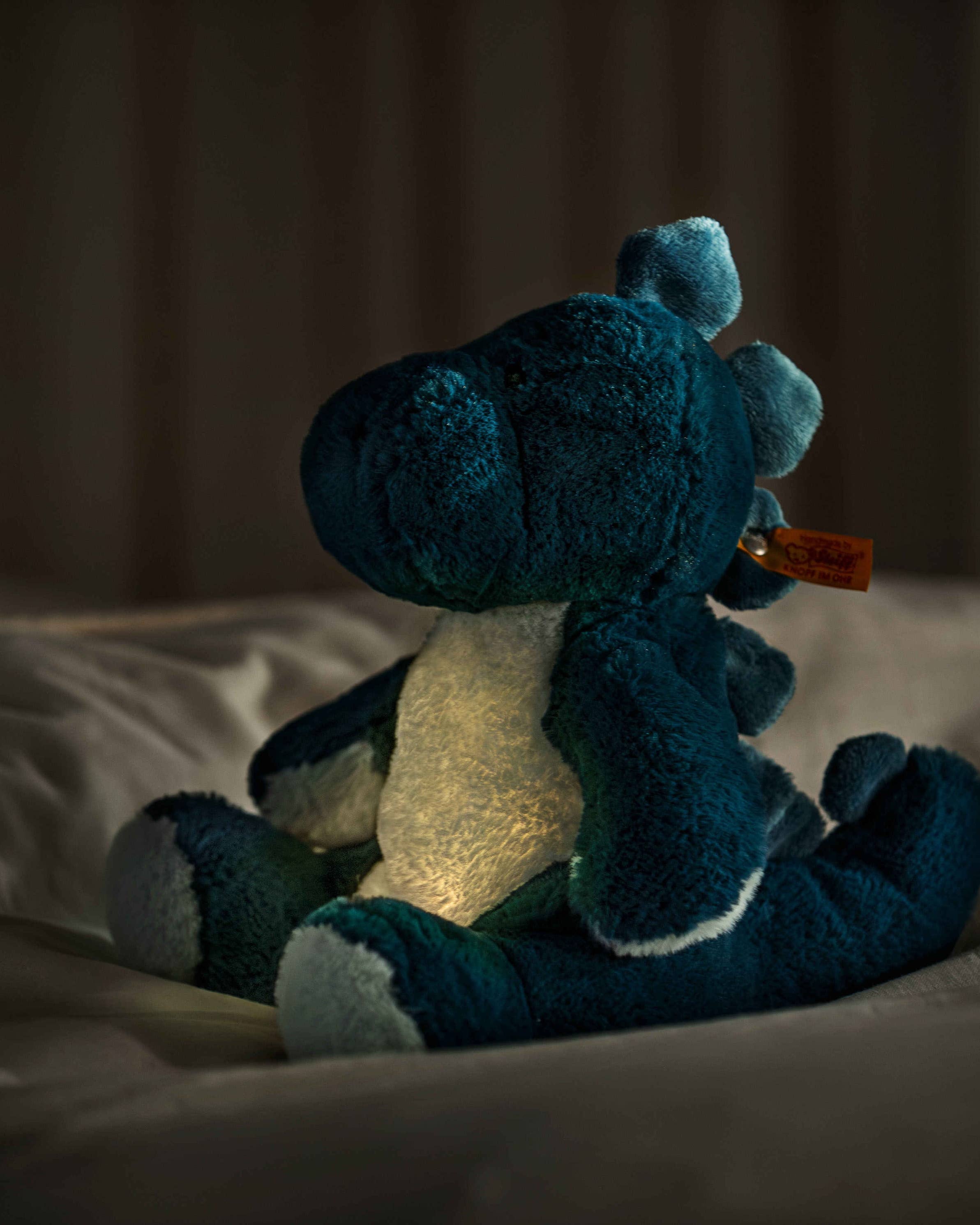 Steiff Light at Night Spott Stegosaurus Stuffed Plush, 11 Inches