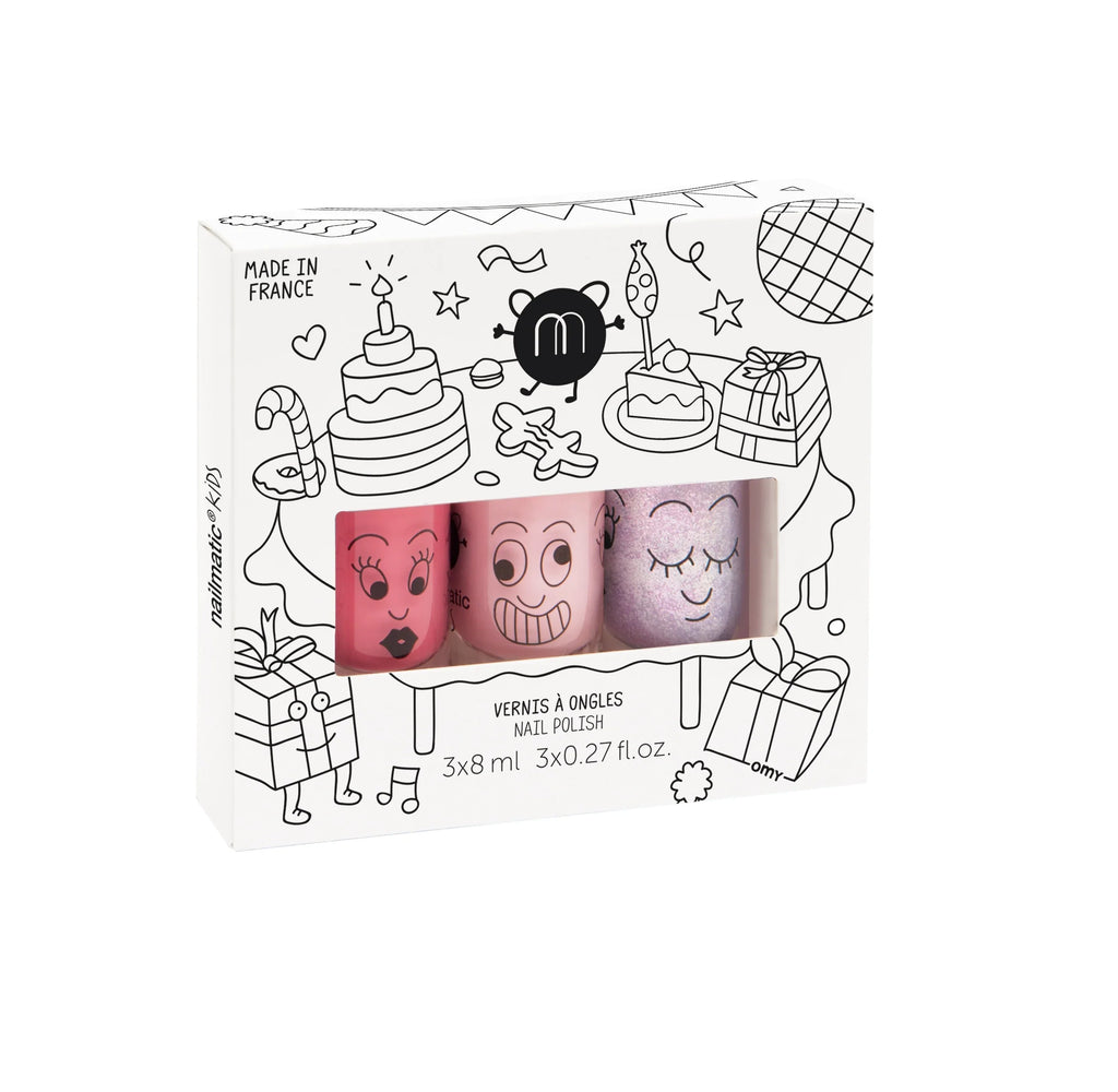 Nailmatic - 3 Nail Polish Set - Party