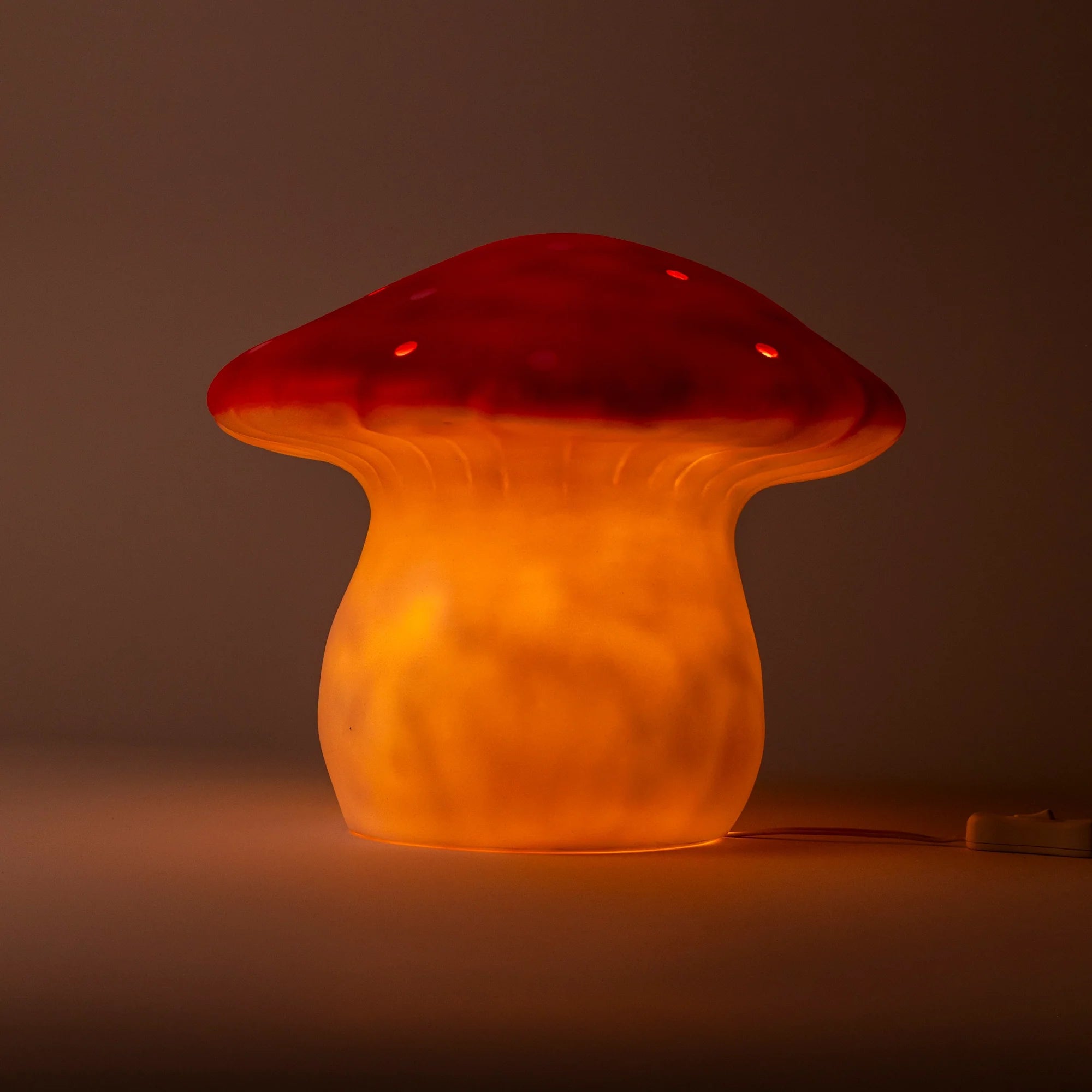Red Mushroom Lamp