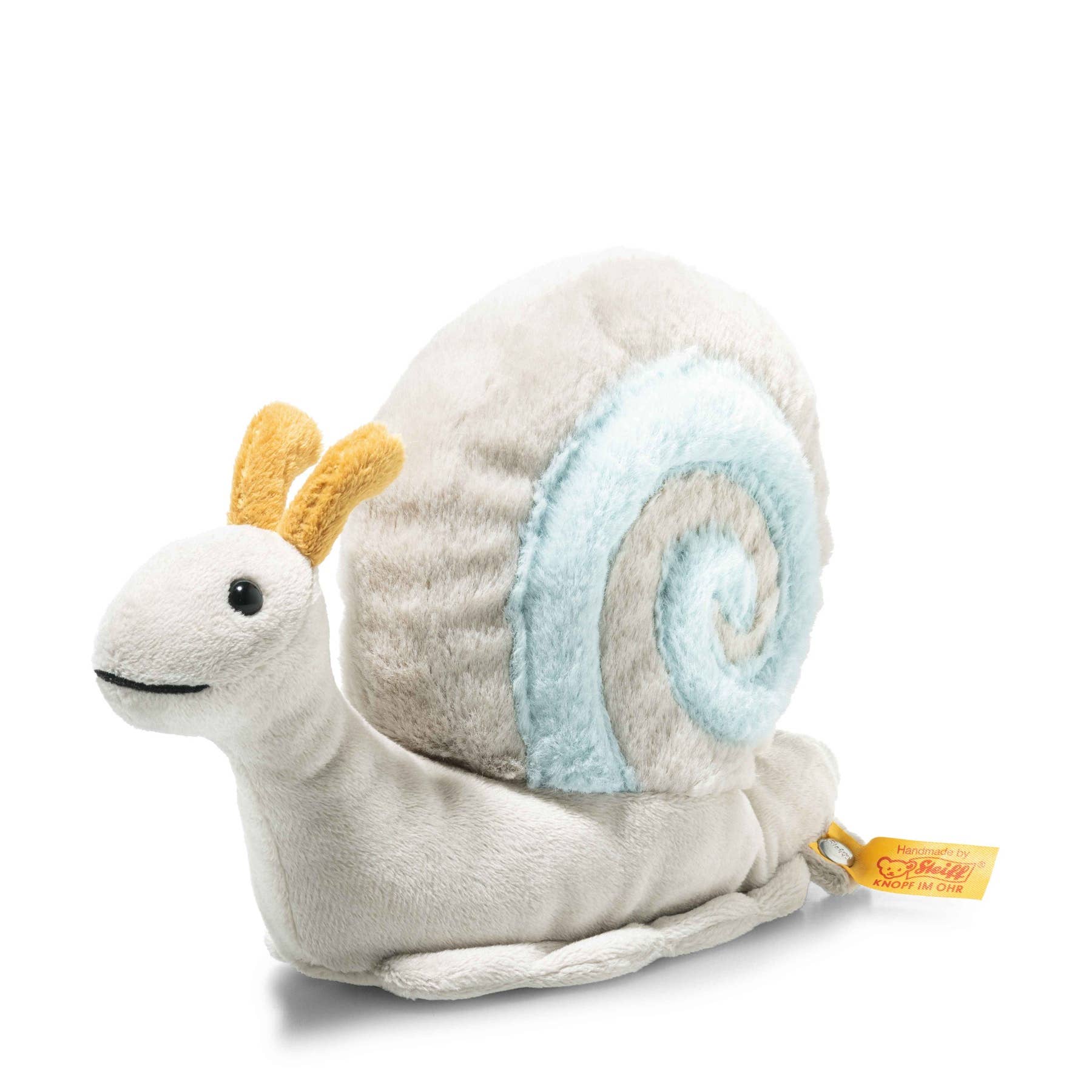 Steiff, Snaily Snail Stuffed Plush Animal, 8 Inches