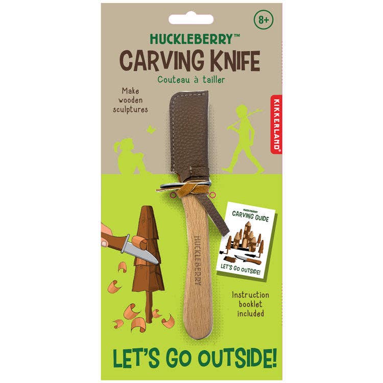 Huckleberry Carving Knife (Not a Toy)