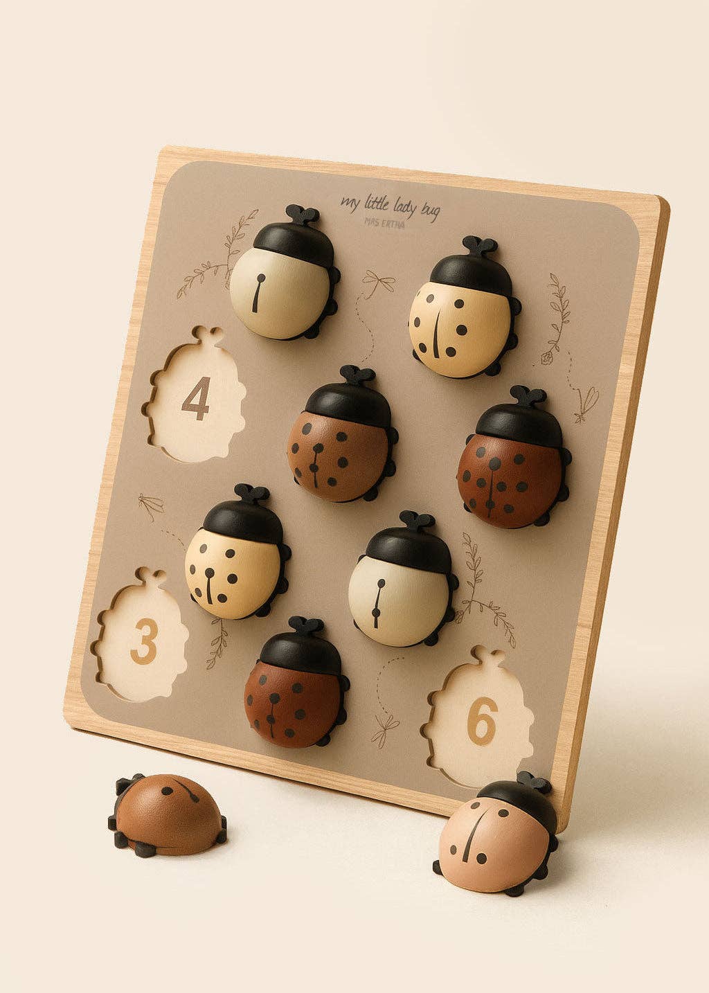 My Little Lady Bug Wooden Puzzle