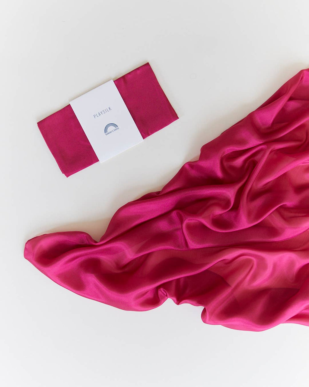 Sarah's Silks Solid Color Playsilk - Red Violet