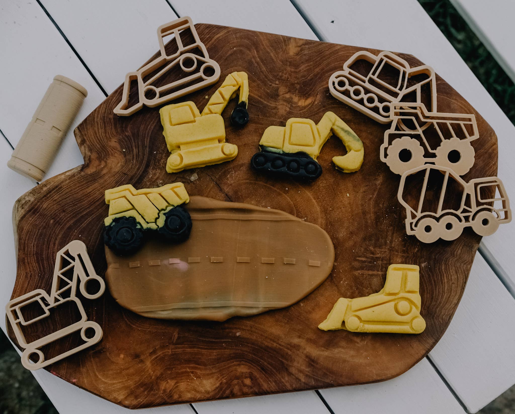 Construction Cutter Set - Eco Playdough Tool