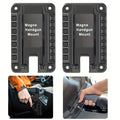 Magnetic Gun Holder Mount 2-Pack – Strong Concealed Pistol Magnet for Car, Truck, Desk, Bedside, Under Counter, Wall & Safe, Fast Draw Handgun Holster