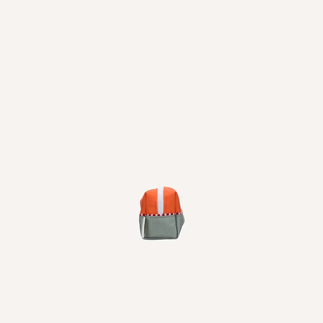 Sticky Lemon Pencil Case | Color Blocking |  Lifebuoy Orange + Shark Grey