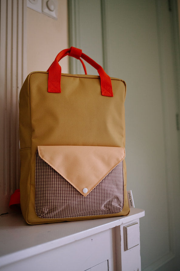 Sticky Lemon Backpack Large | Envelope | Bookworm Green