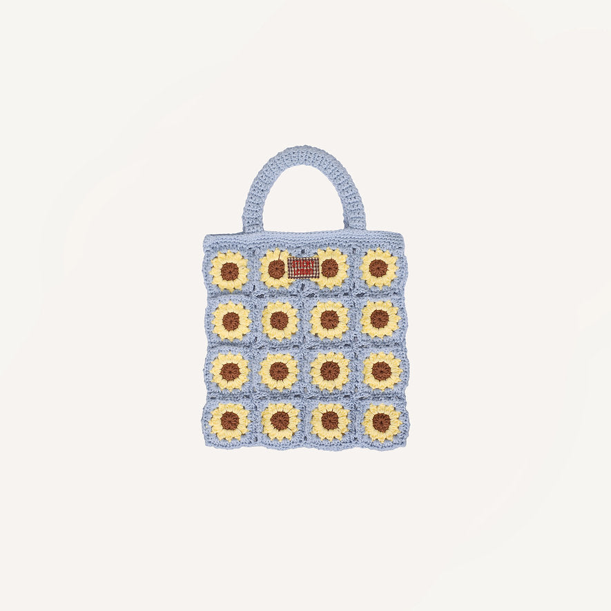 Sticky Lemon Crochet Bag - Lemon Tree - Flower - Willow Basket