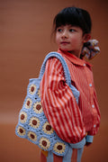 Sticky Lemon Crochet Bag - Lemon Tree - Flower - Willow Basket