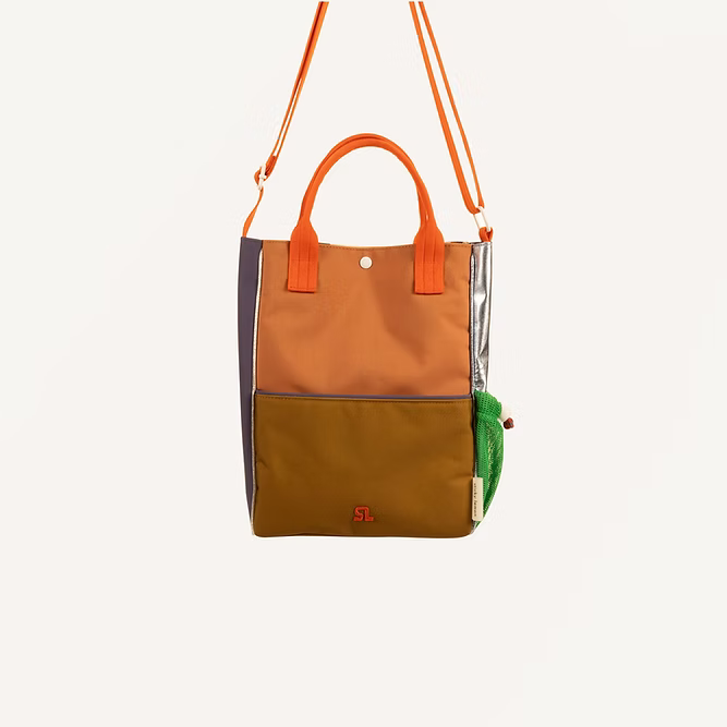 Sticky Lemon Shoulder Bag | Leather Ball + Golden Cup