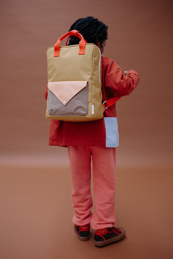Sticky Lemon Backpack Large | Envelope | Bookworm Green