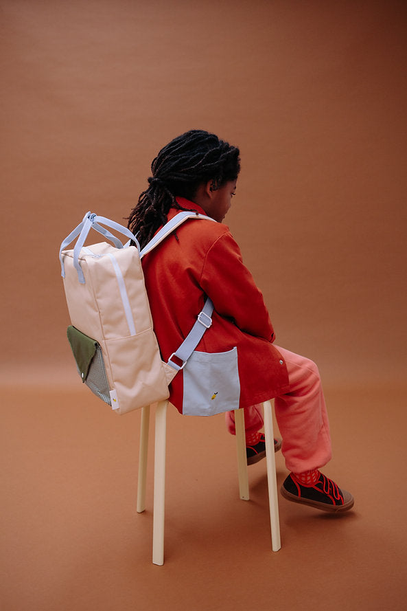 Sticky Lemon Backpack Large | Envelope | Twiggy Beige