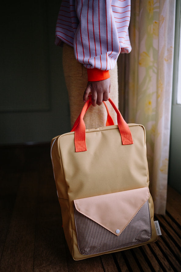 Sticky Lemon Backpack Large | Envelope | Bookworm Green