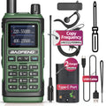 Ham Radio Walkie Talkie Tri-Band, BAOFENG UV-17R Long Range Two Way Radio 999CH VOX USB-C, VHF UHF Dual Band, CHIRP Compatible, Wireless Frequency Copy, Earpiece & Flashlight Included