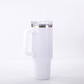 Insulated Tumbler 40oz with Handle & Straw Lid – Double-Wall Vacuum 304 Stainless Steel Travel Cup, Leakproof & Rustproof, Hot & Cold Drinks, 15 Colors, Perfect Gift for Christmas, Travel & Outdoor
