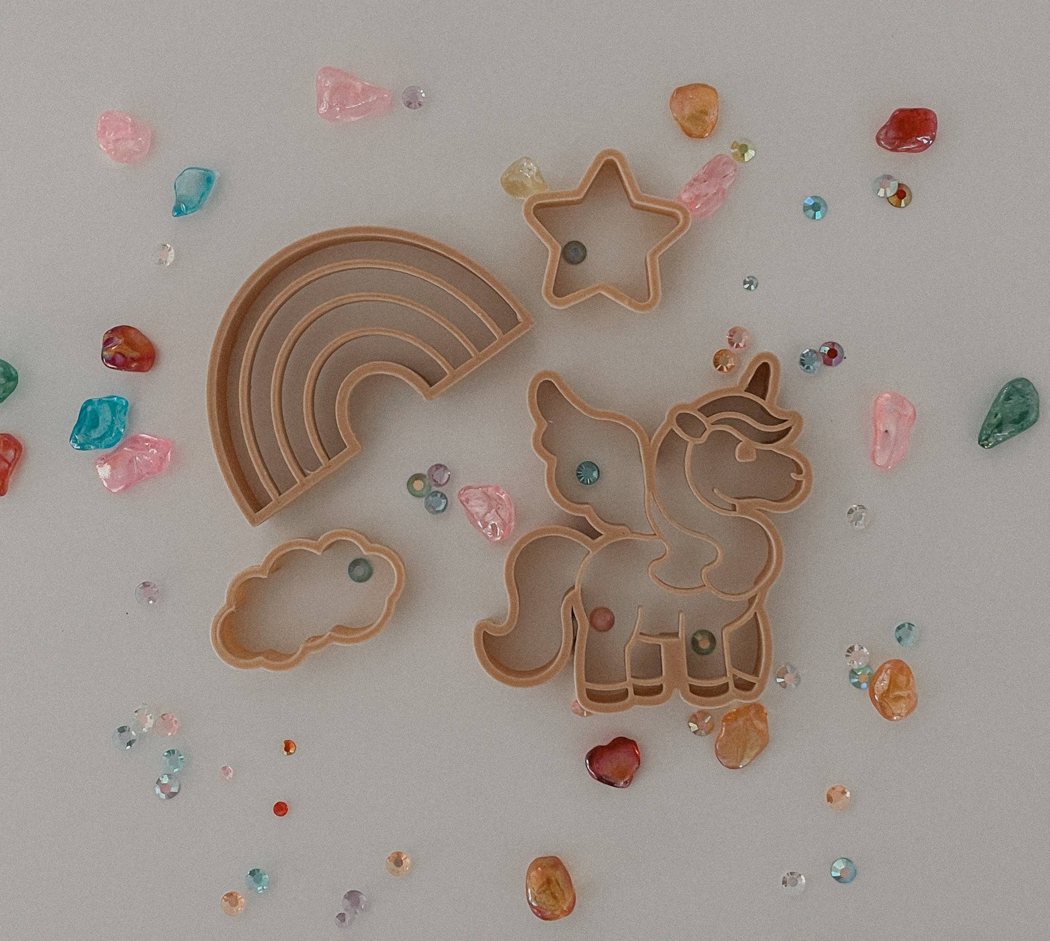Unicorn Cutter Set - Eco Playdough Tool
