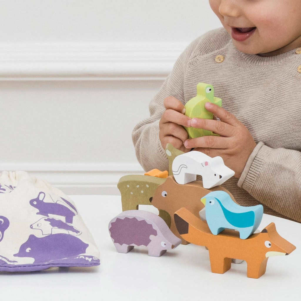 Woodland Stacking Forest Animals & Bag