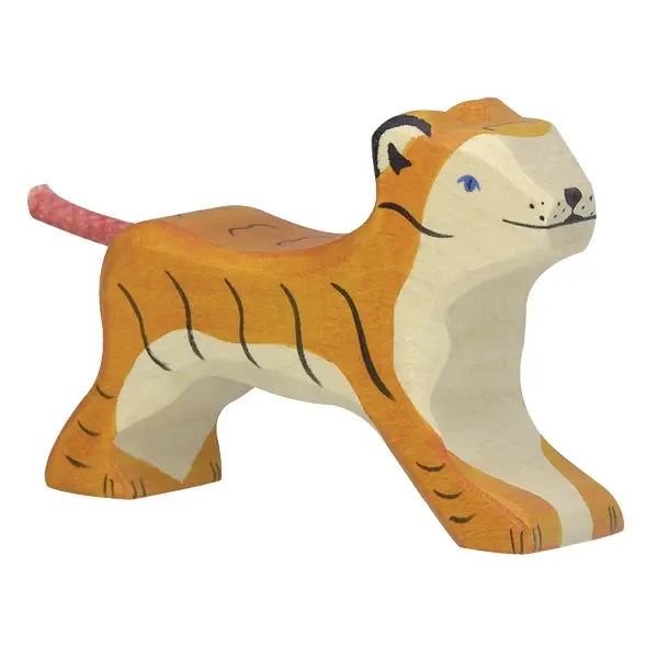 Holztiger Tiger, Small, Running