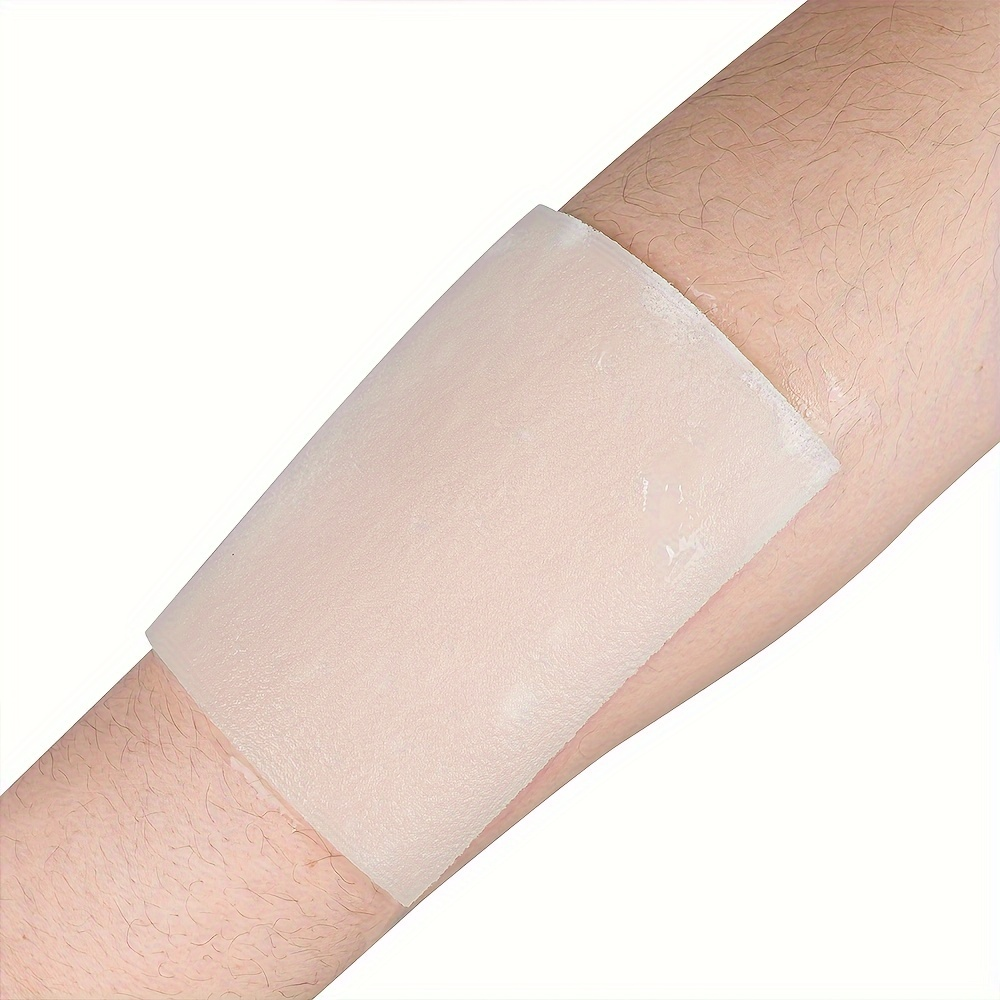 Cooling Gel Pad 5-Pack 4x4 Inch Non-Adherent Burn Dressing – Hydrogel First Aid Wound Care Pads for Burns, Blisters & Scalds, Portable Emergency Preparedness Kit for Home Outdoor Camping