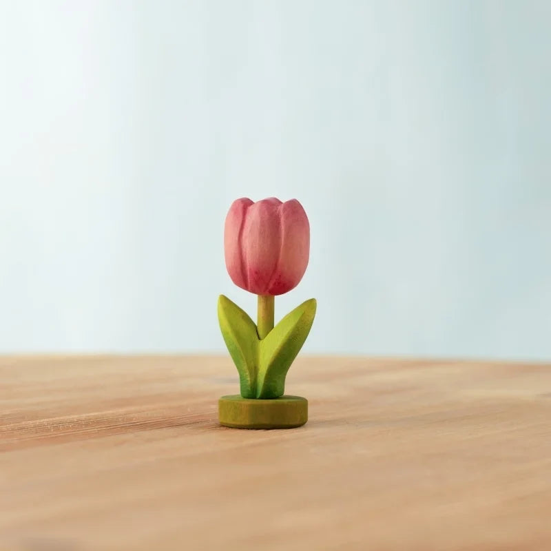 Bumbu Handmade Wooden Flower Festive Tulip