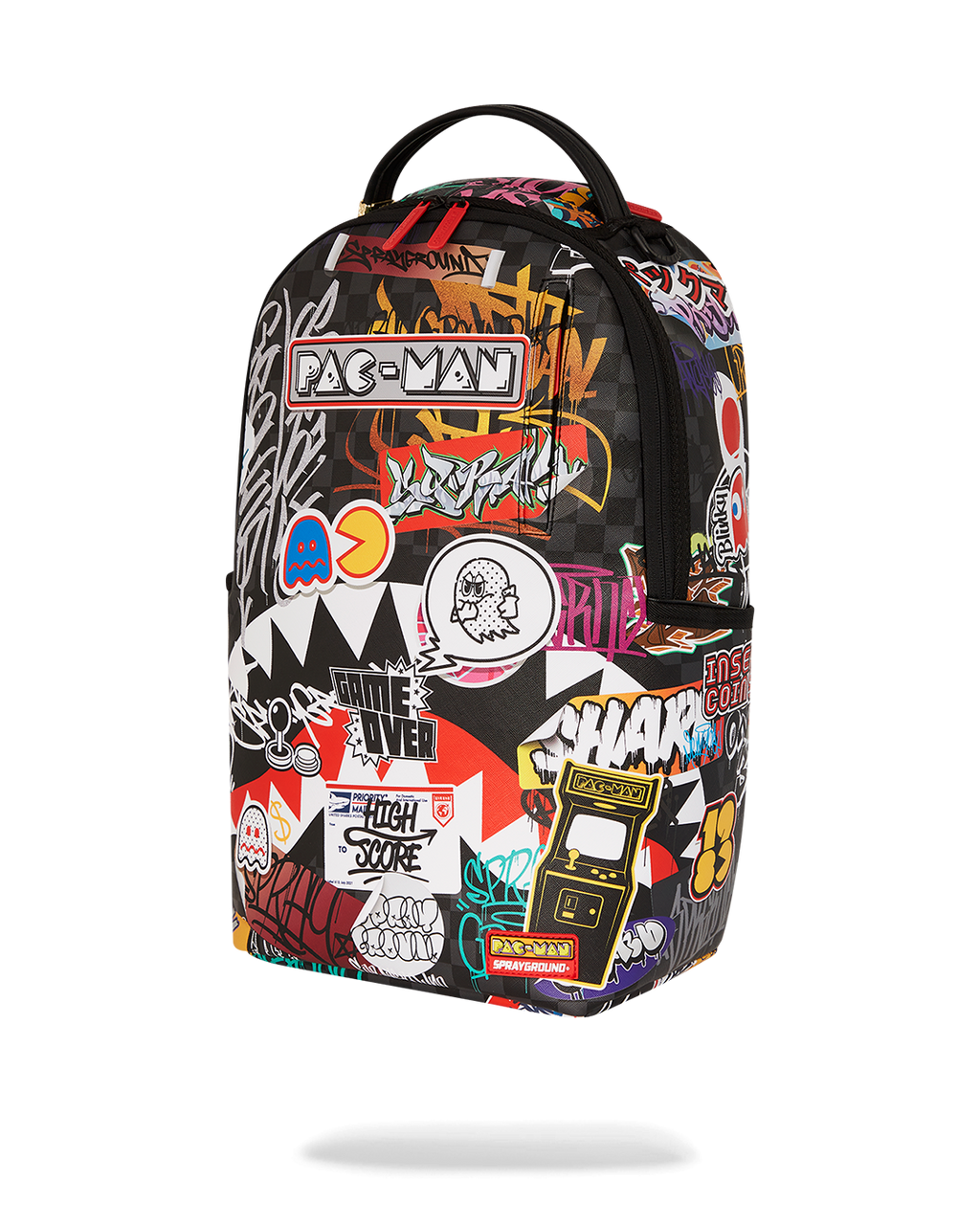 PAC-MAN LEVELED-UP ART BACKPACK