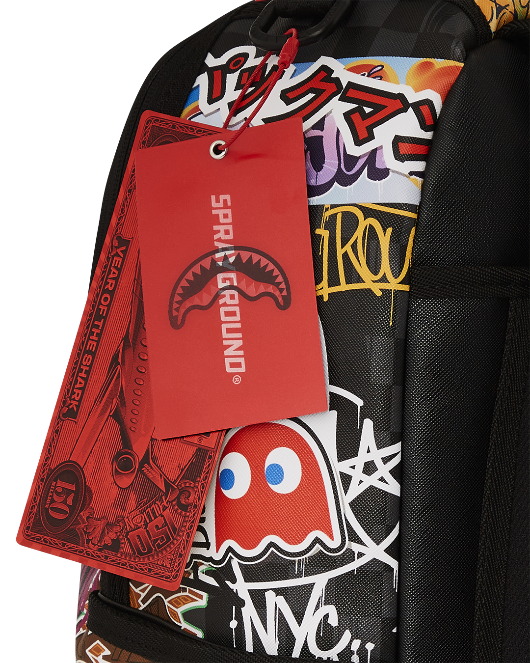 PAC-MAN LEVELED-UP ART BACKPACK