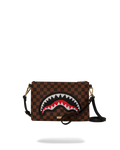 SAWTOOTH SHARKS IN PARIS CROSSOVER CLUTCH