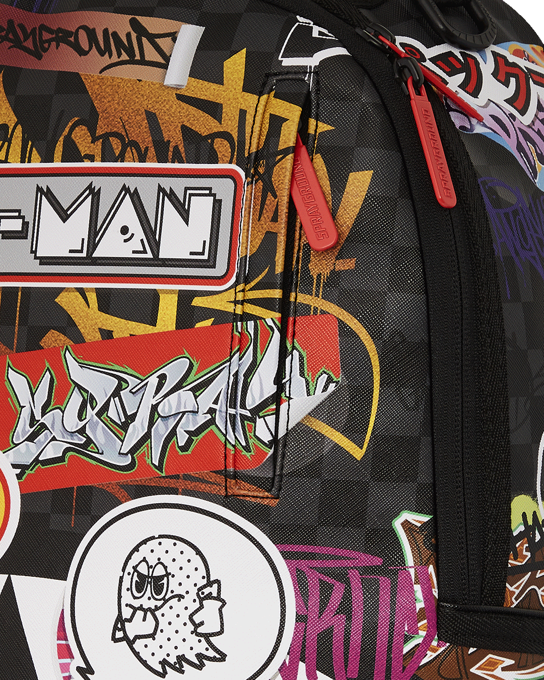 PAC-MAN LEVELED-UP ART BACKPACK
