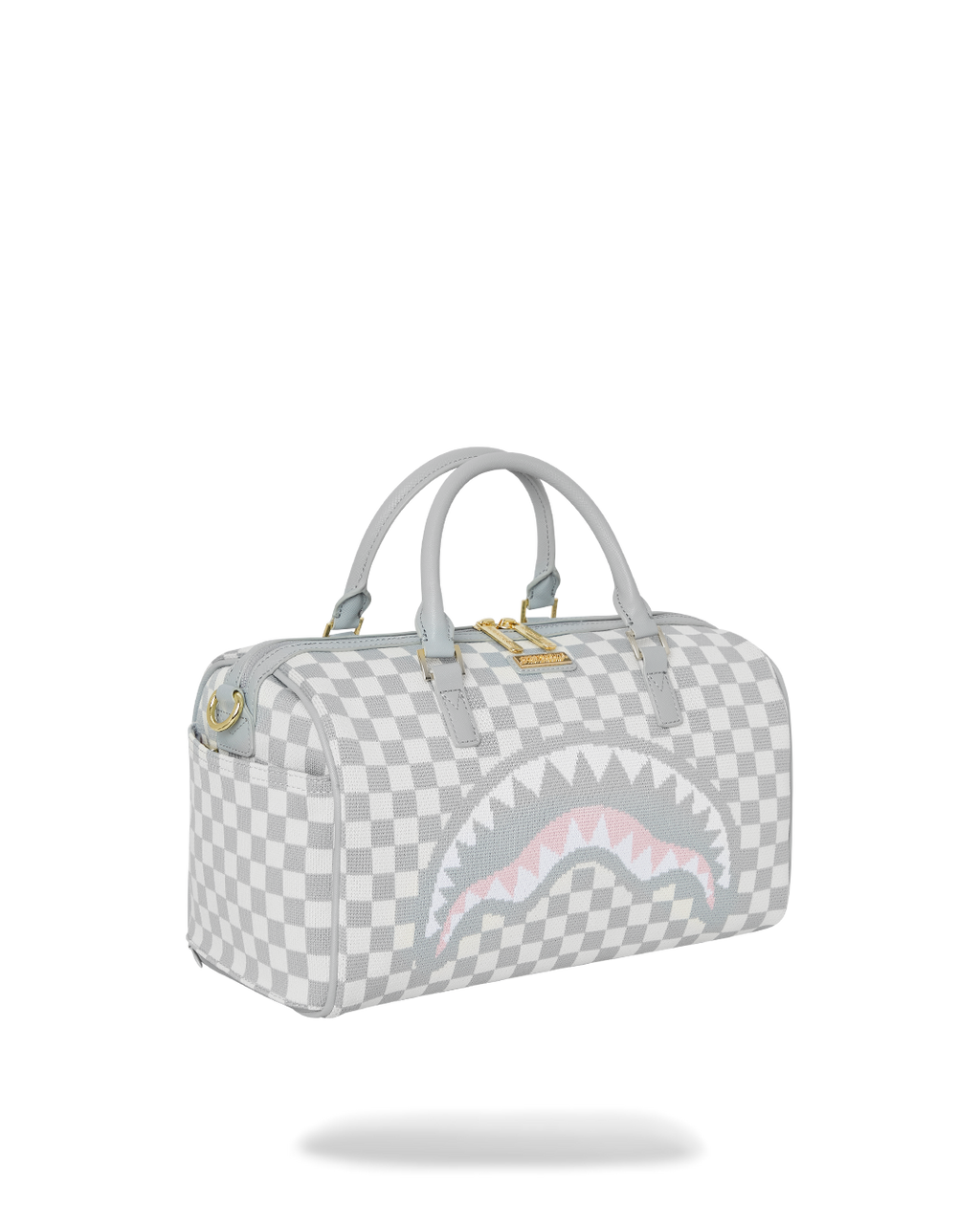 KNIT SHARKS IN PARIS IN CREAM MINI DUFFLE