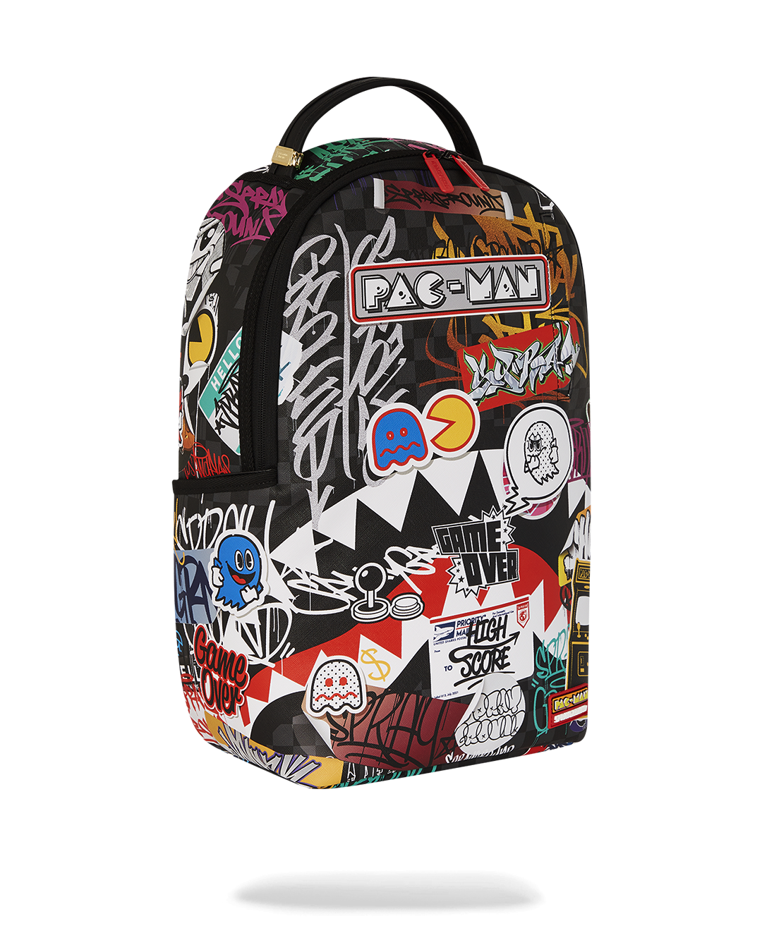 PAC-MAN LEVELED-UP ART BACKPACK