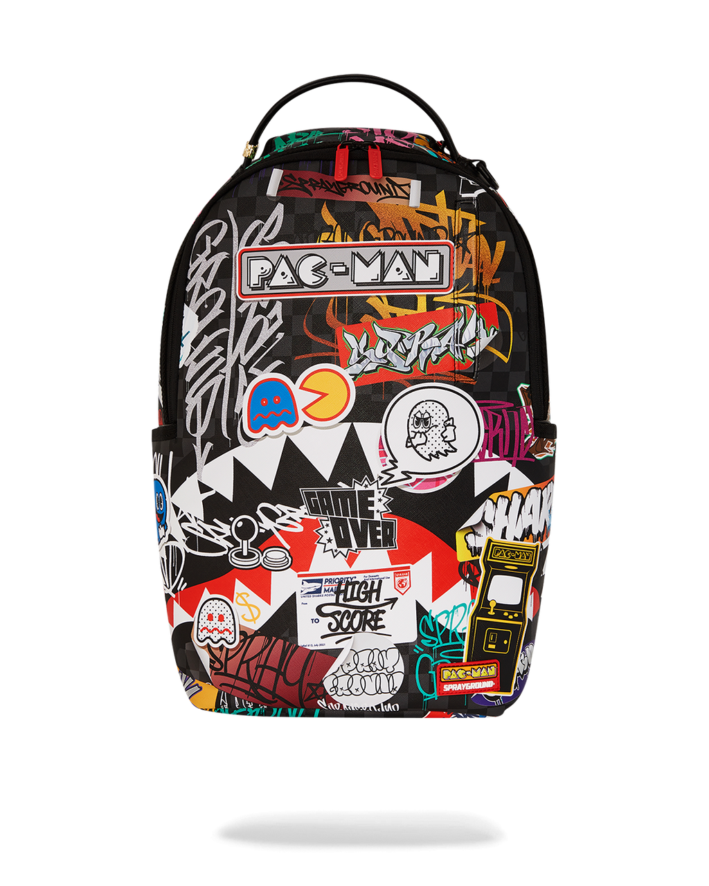PAC-MAN LEVELED-UP ART BACKPACK