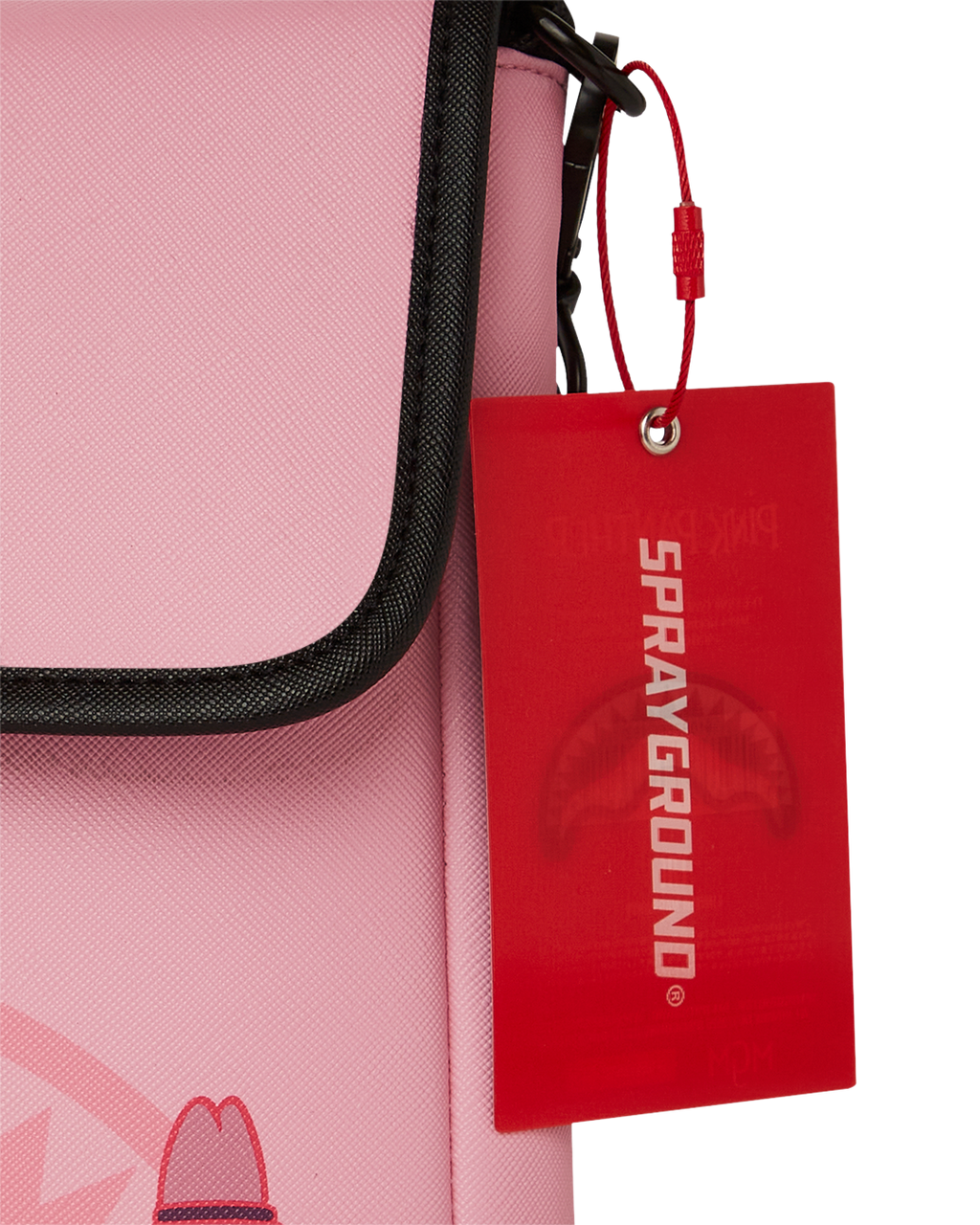 PINK PANTHER PINK PAINTER MESSENGER SLING BAG
