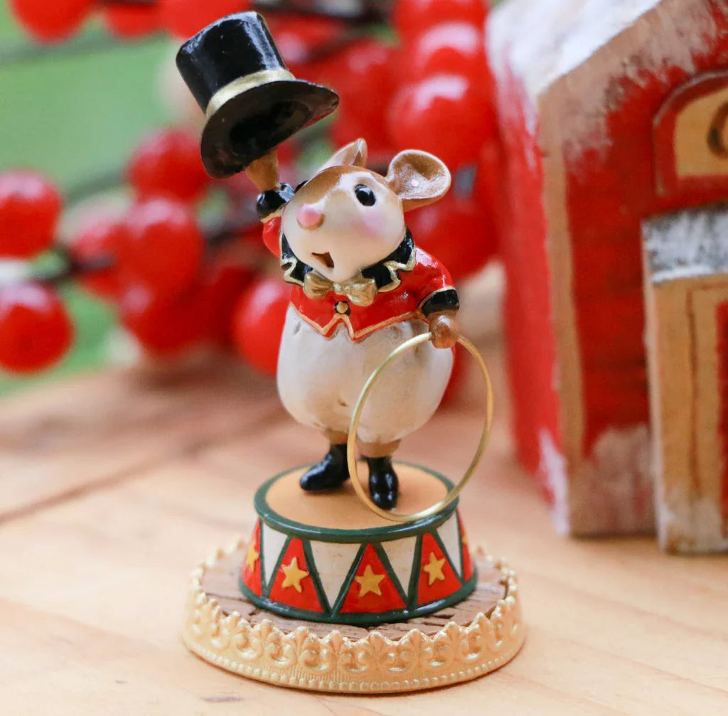Wee Forest Folk Tiny Collectible - Gold Rings (Not a Toy)