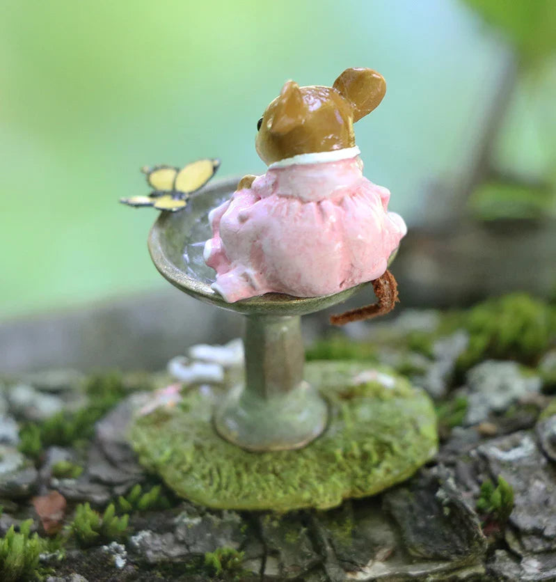 Wee Forest Folk Tiny Collectible - Garden Spa (Not a Toy)