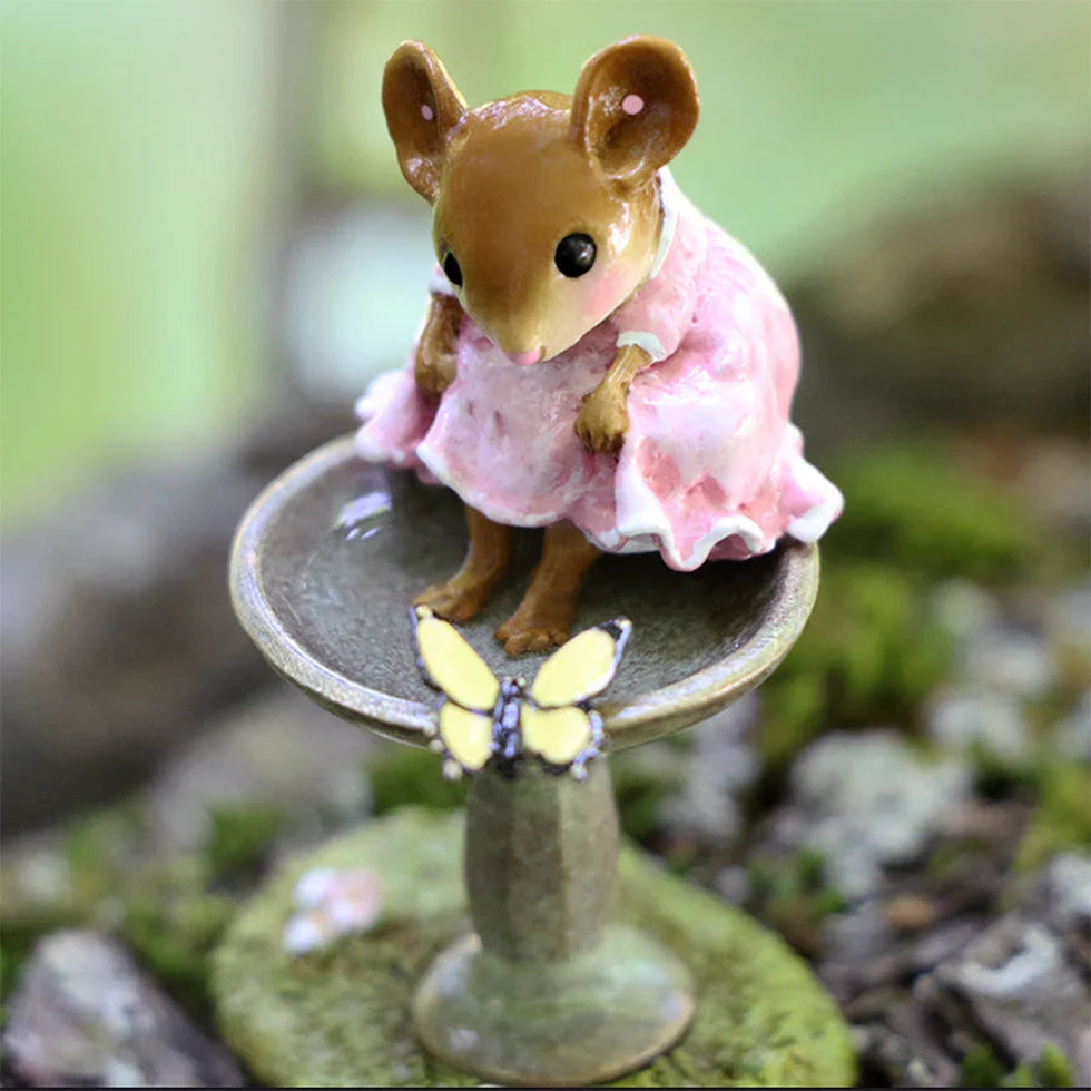 Wee Forest Folk Tiny Collectible - Garden Spa (Not a Toy)