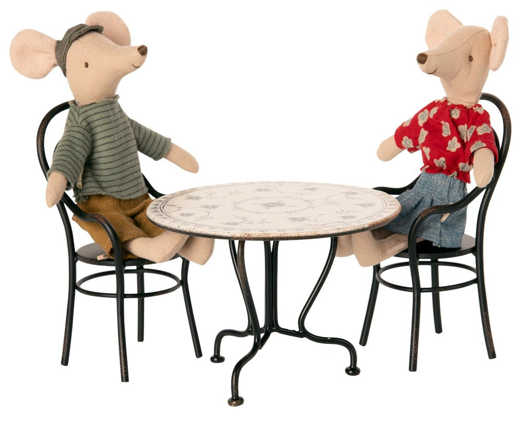 Maileg Bistro Table With Chairs