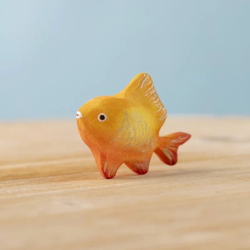 Bumbu Handmade Wooden Golden Fish