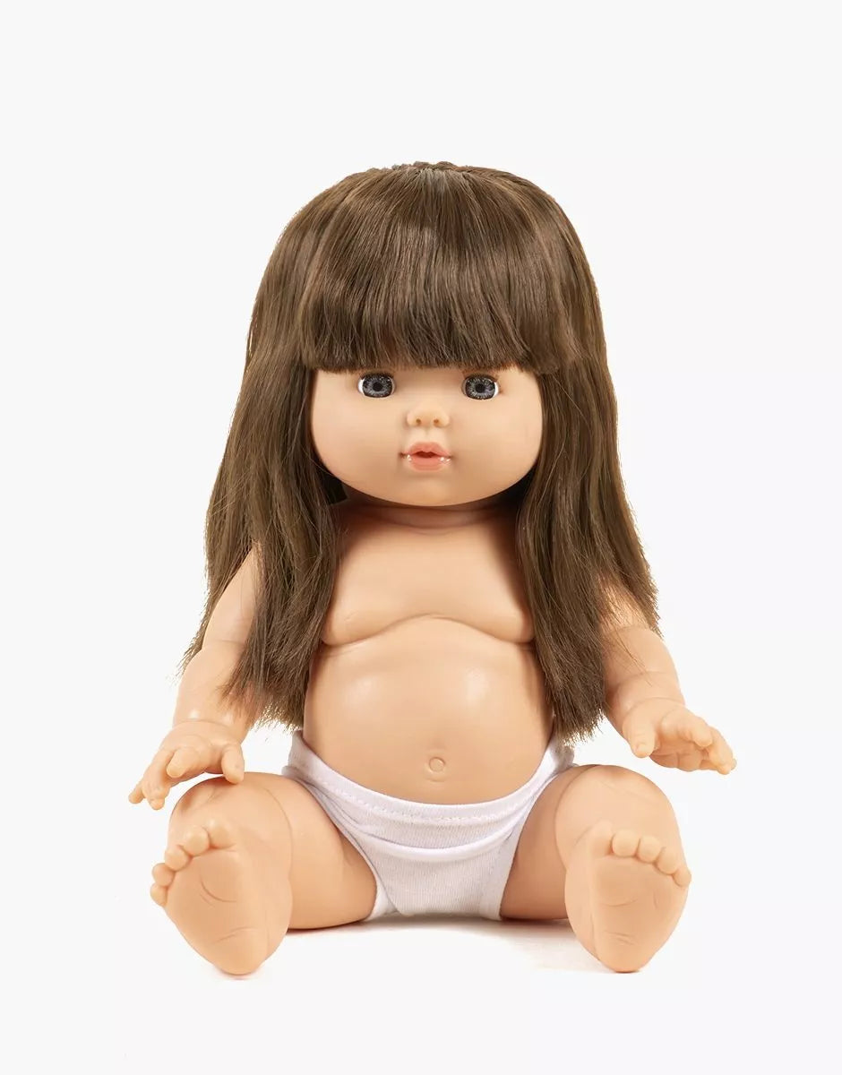 Minikane Baby Doll (13") - Cherry (Clothing Sold Separately)