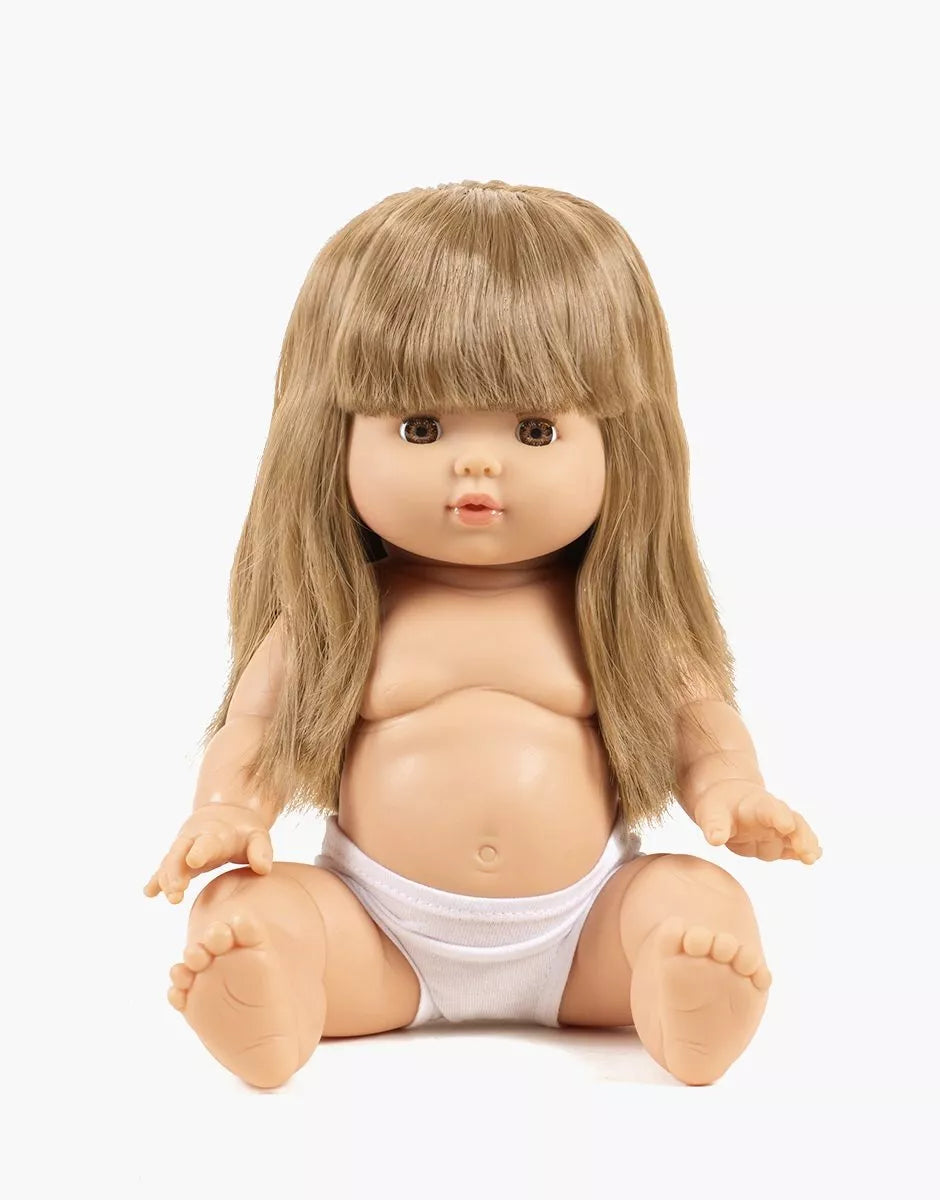 Minikane Baby Doll (13") - Nina  (Clothing Sold Separately)