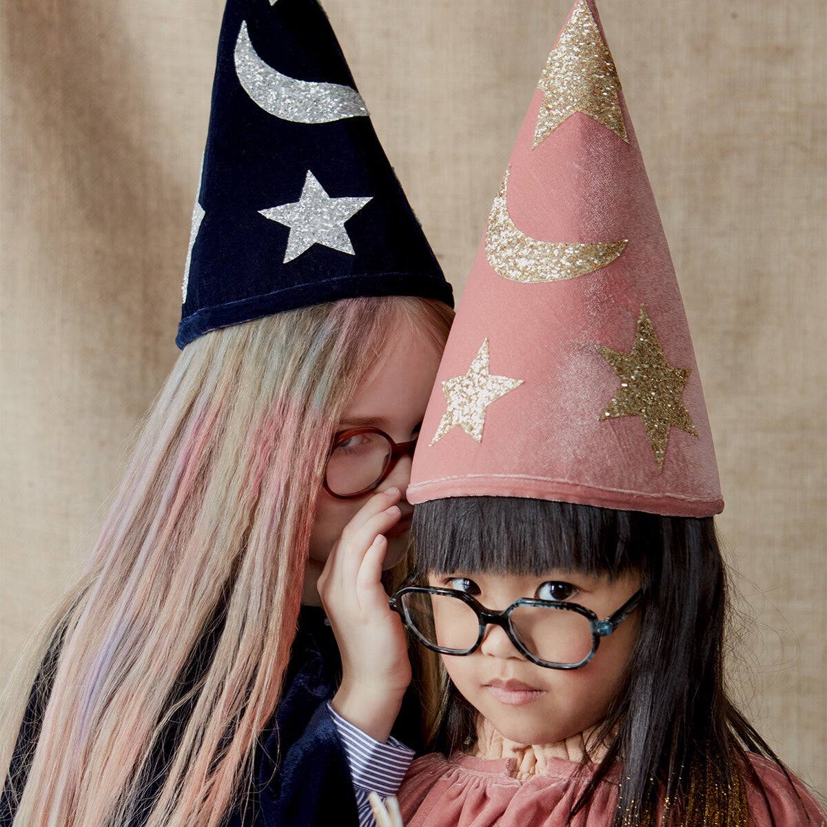 Meri Meri Pink Velvet Wizard Costume - Final Sale