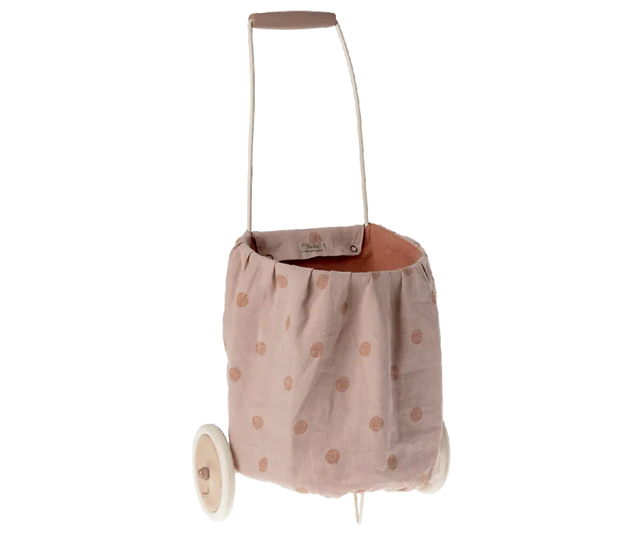 Maileg Trolley, Multi dots - Rose