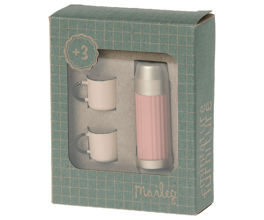 Maileg Miniature Thermos And Cups