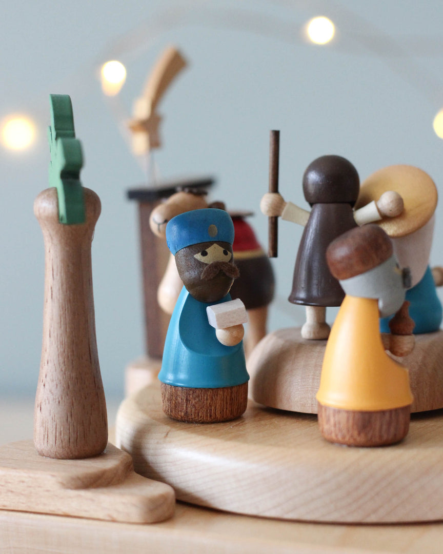 Nativity Scene Music Box