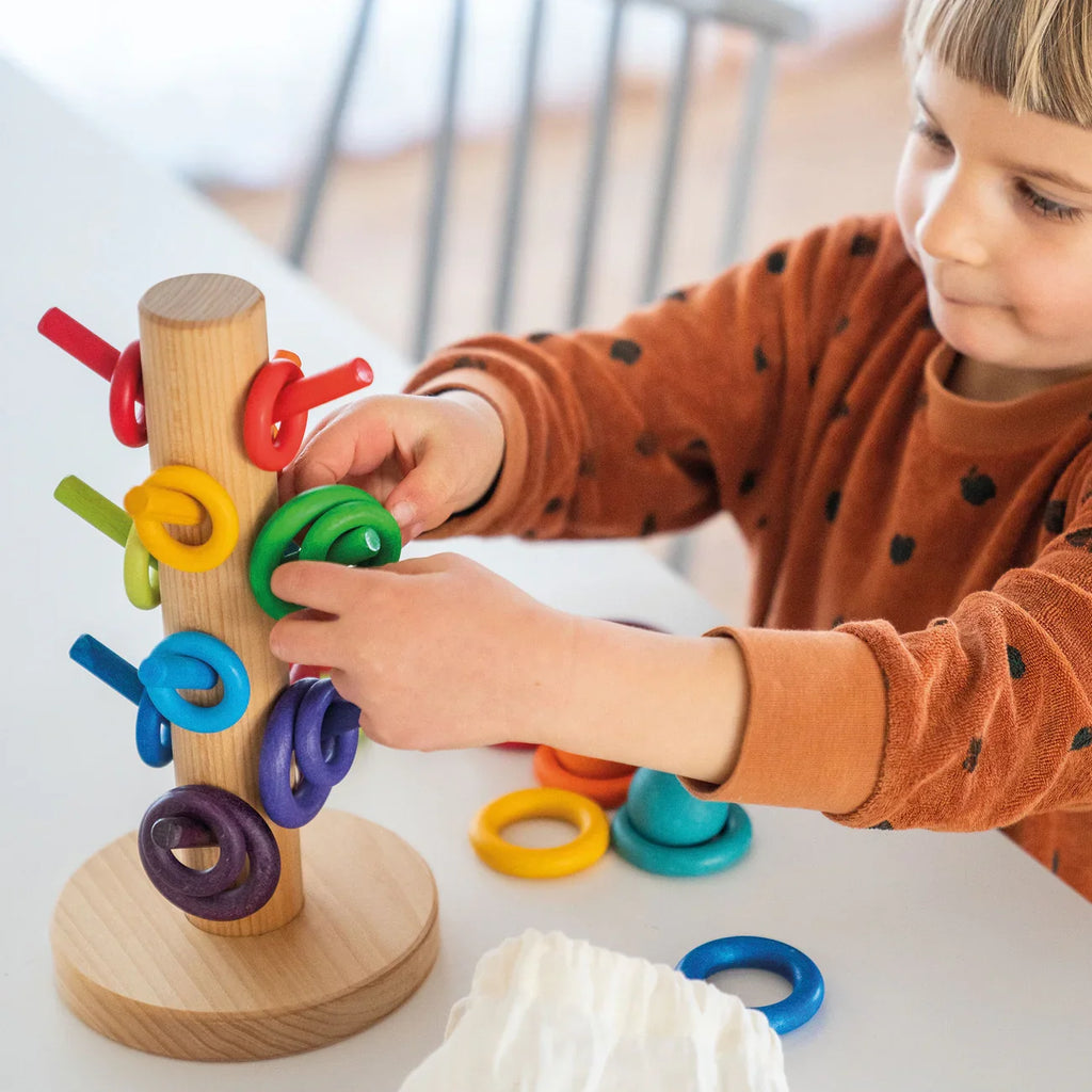 Grimm's Sorting Helper for Building Rings - Rainbow